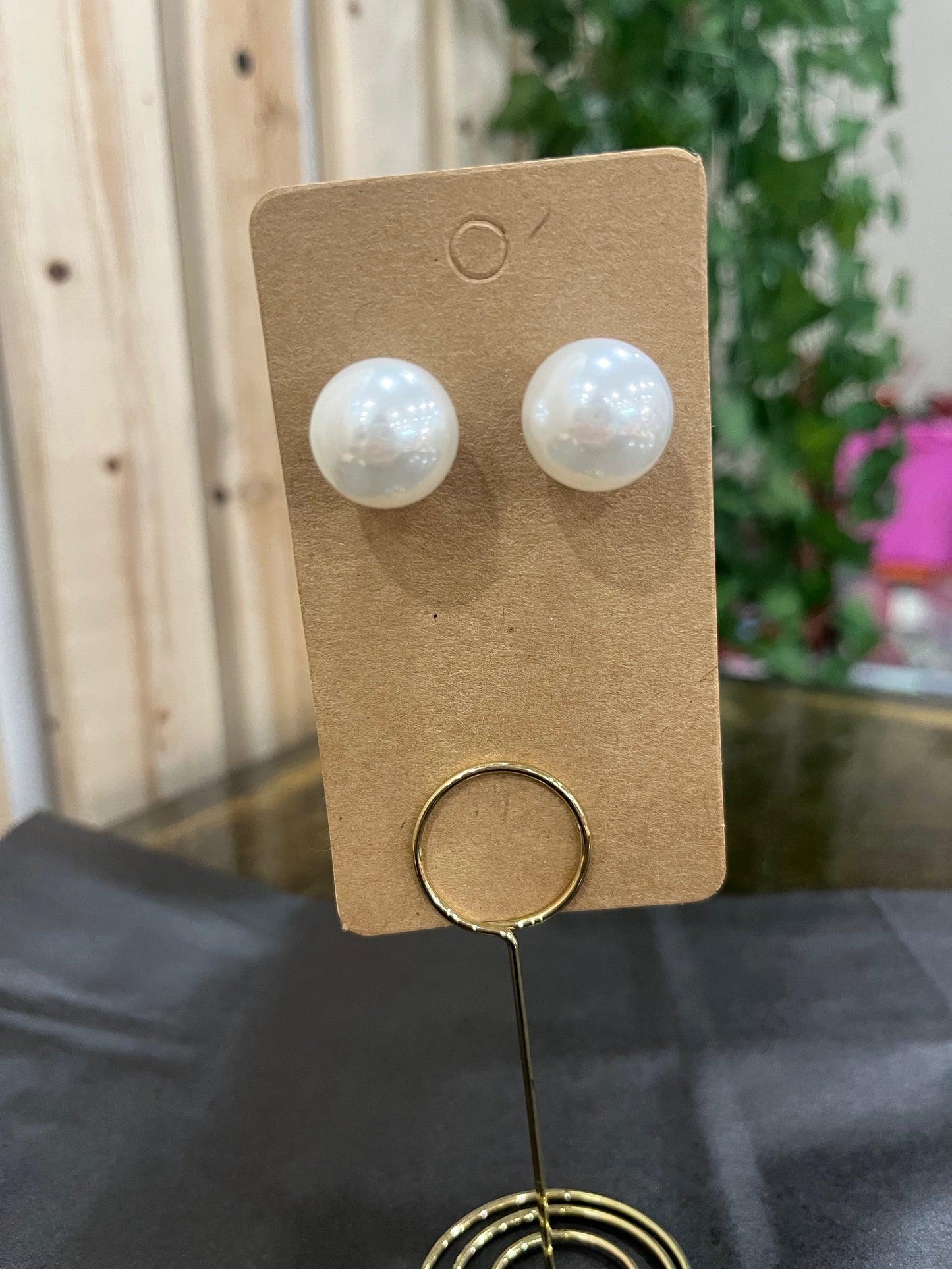 Large Pearl Studs