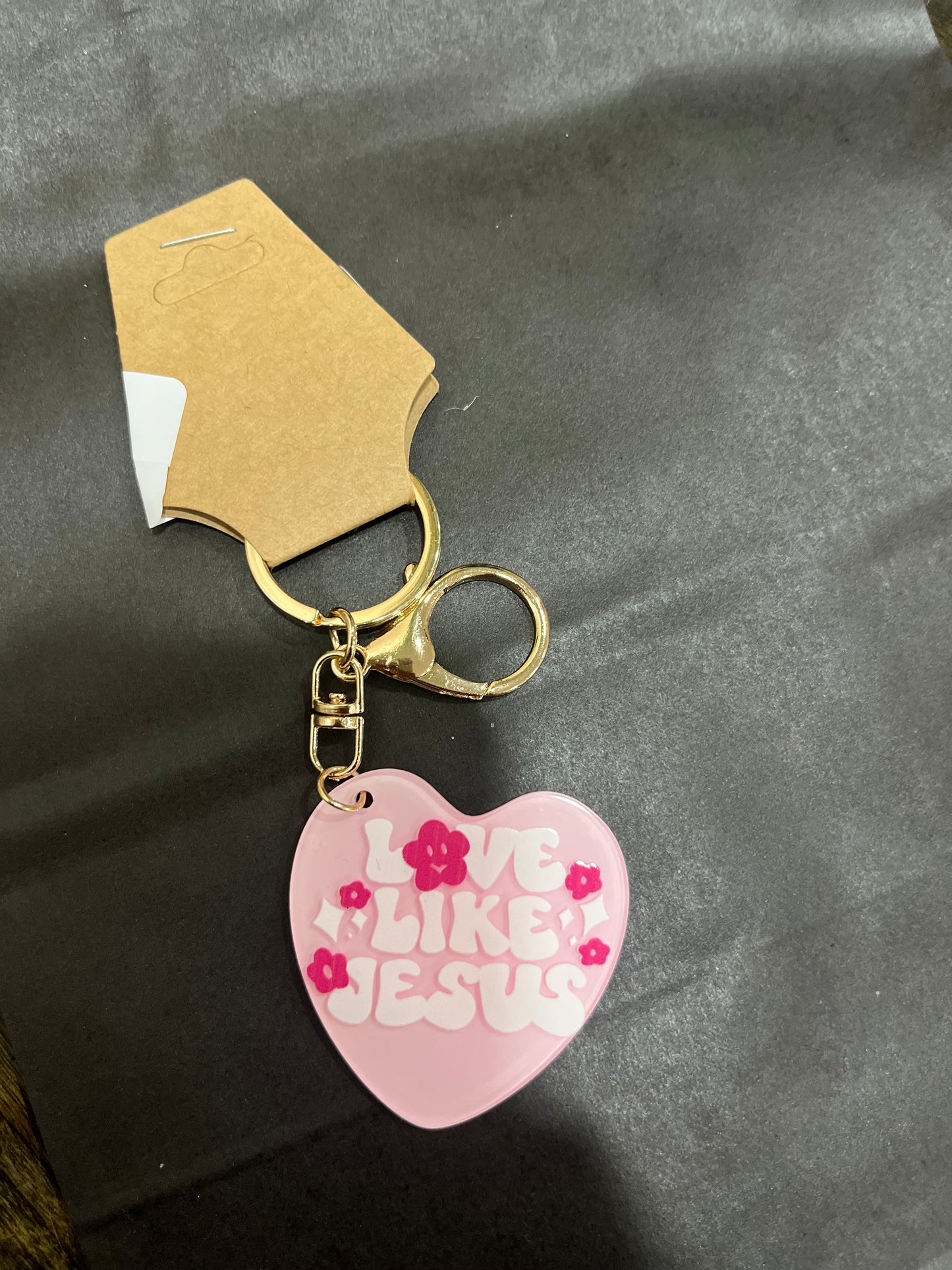 Love Like Jesus Keychains
