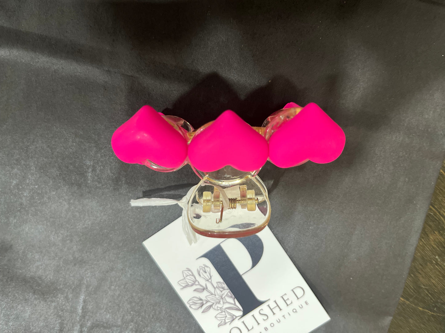 Heart hair Clip