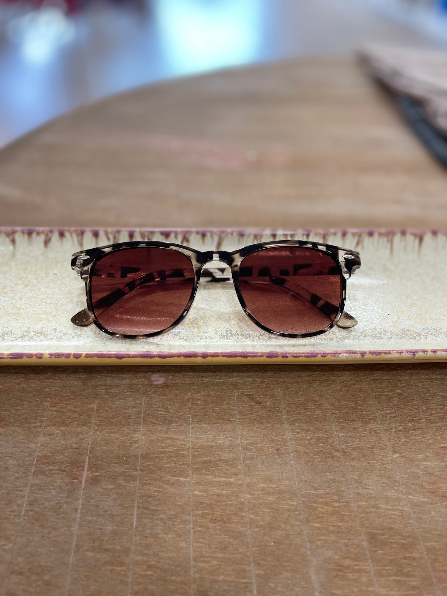 Round Tortoise Shell Sunglasses