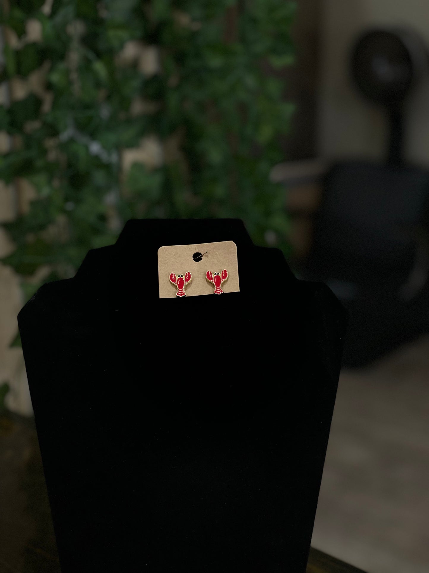 Little Lobster Stud Earrings
