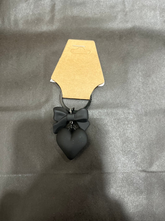 Black Heart Keychain