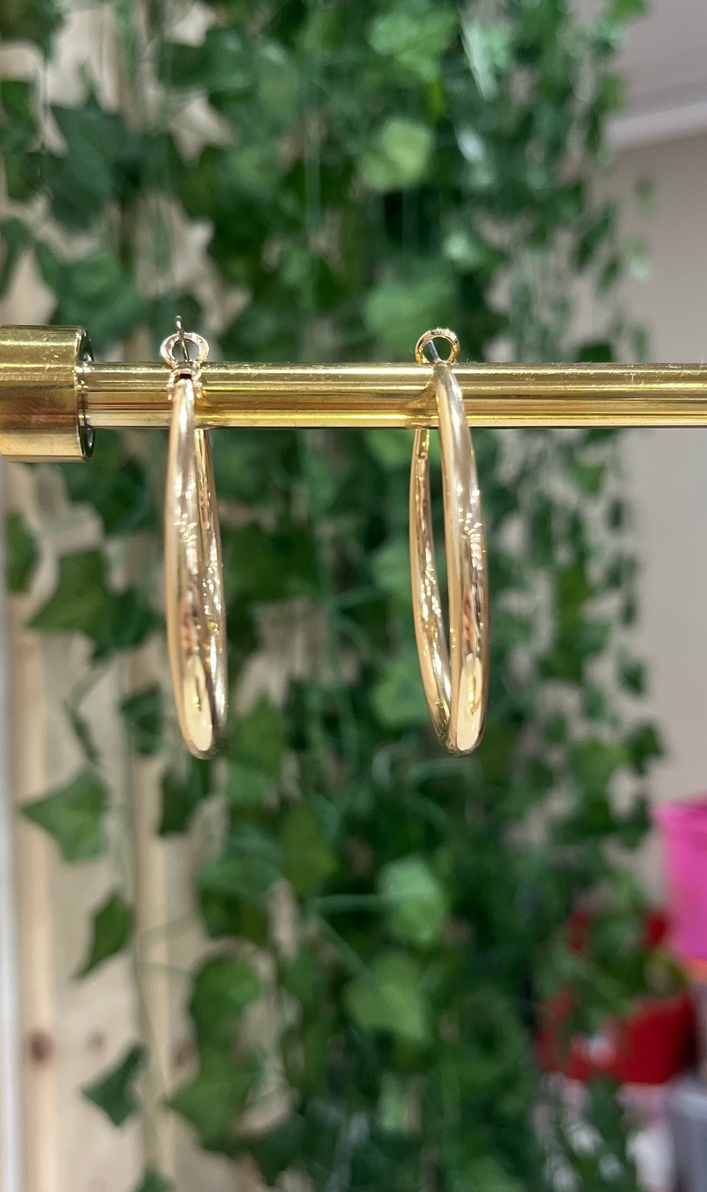 Classic Gold Hoops