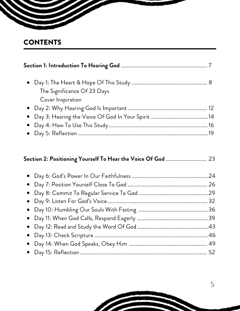Hearing God: 23 days to discern the guiding voice of God