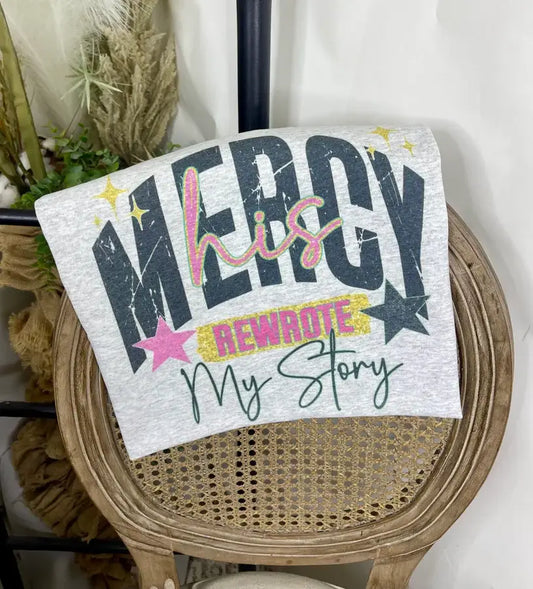 His Mercy Rewrote My Story (Gildan Tee)