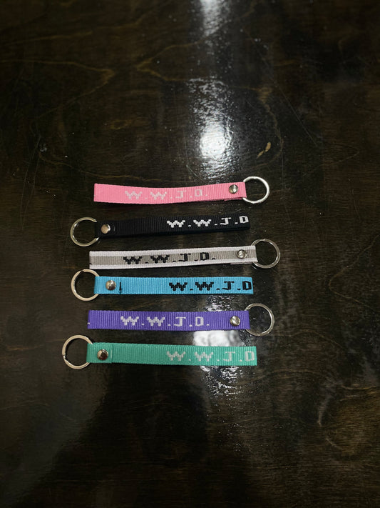 W.W.J.D Keychain