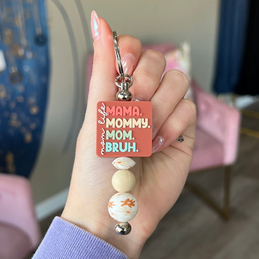 SCC | Mama Mommy Mom Bruh | Keychain