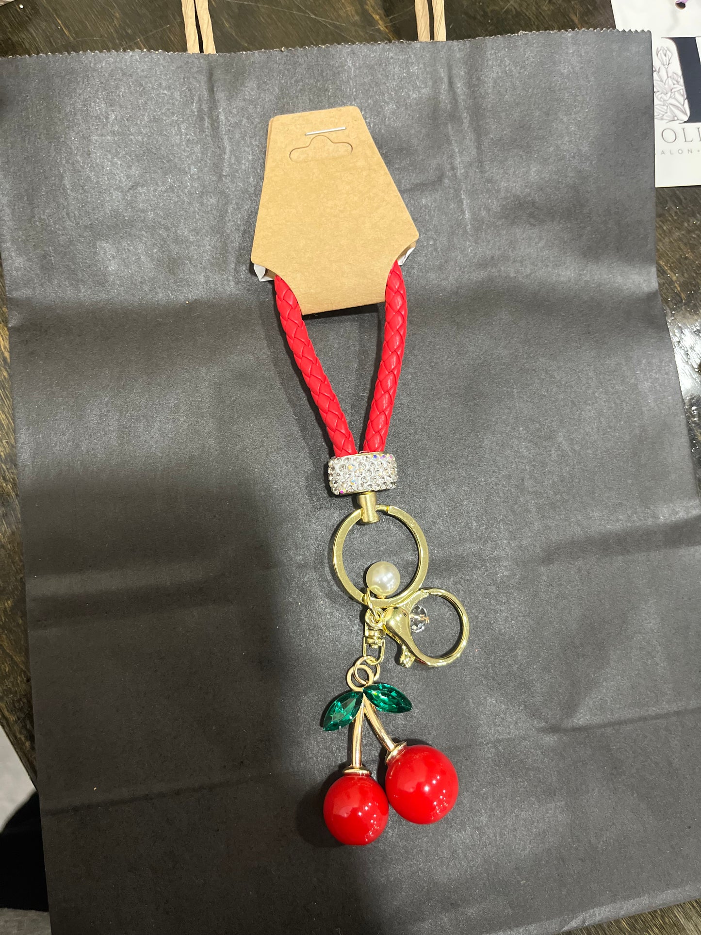 Cherry Keychain