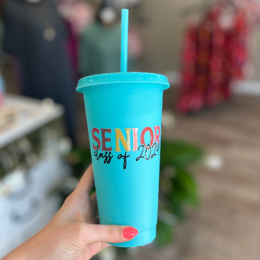 SCC | Blue 2024 Senior | 24 oz Cold Cup