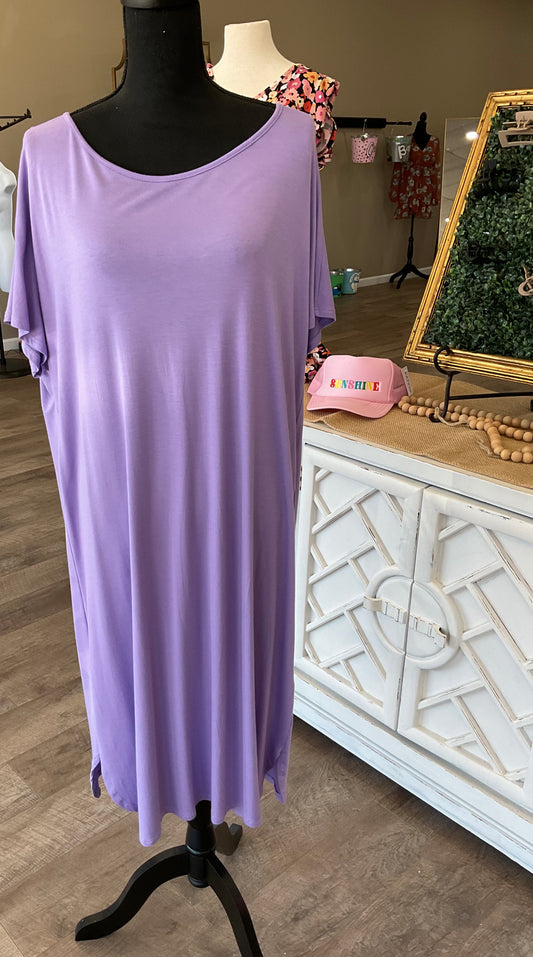 Purple Playful Dress