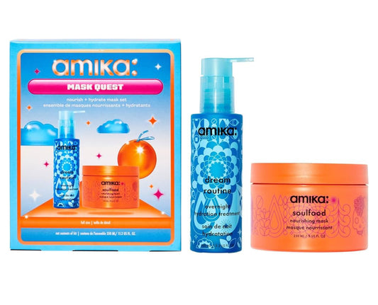 amika mask quest: nourish + hydrate mask set