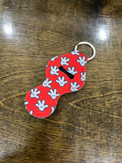 Chapstick Holder Keychain