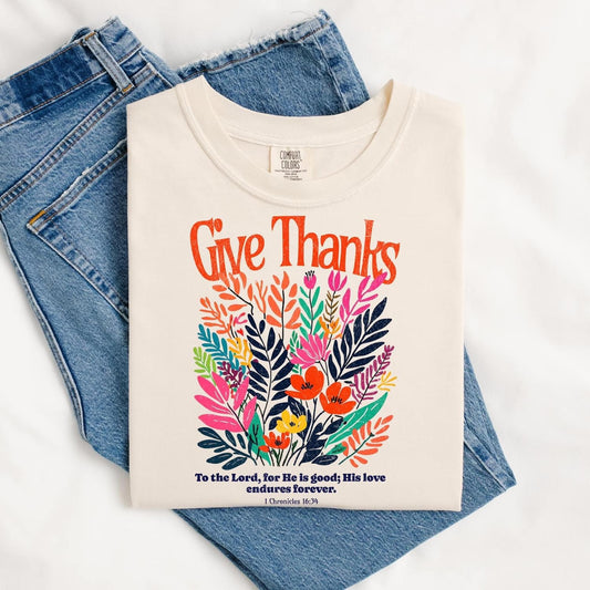 Give Thanks Tee