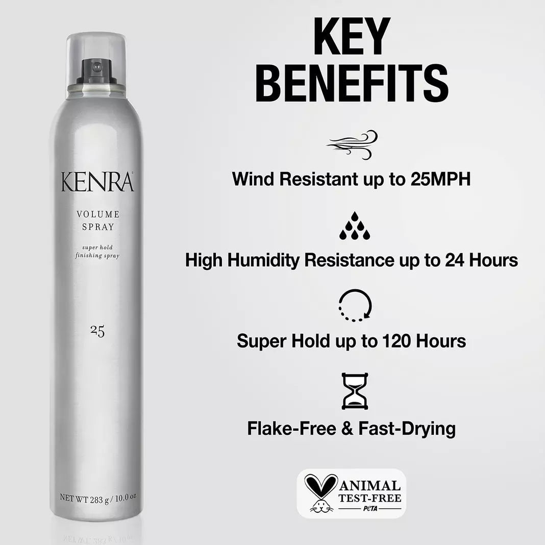 Kenra Volume Spray 25-Super Hold Finishing Spray 16oz